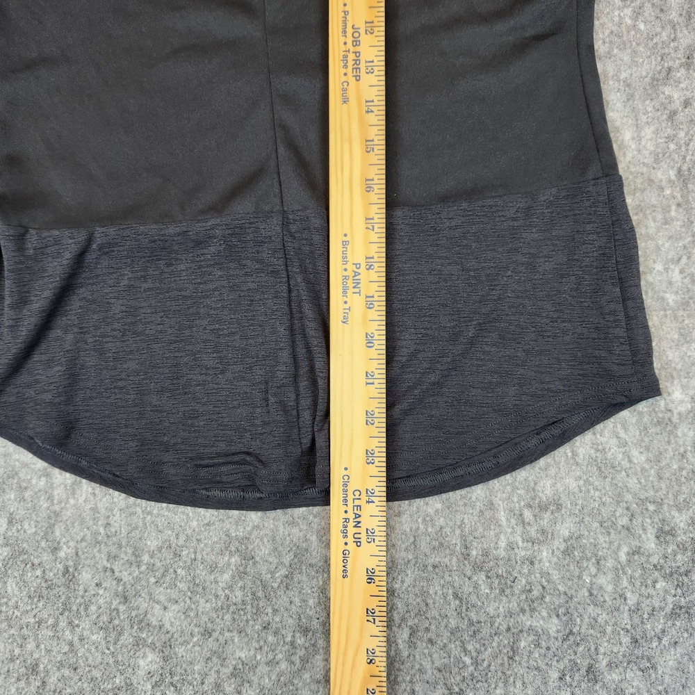 NWT Gymshark Whitney Longline Tee Women M‎ Black Mesh Workout Athletic Shirt - Picture 10 of 11